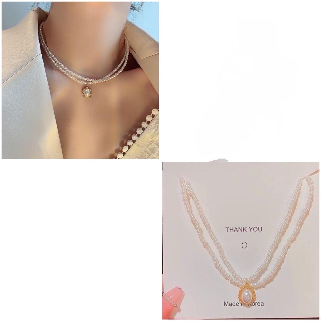 ပုလဲ နှစ်ထပ် ဆွဲကြိုး