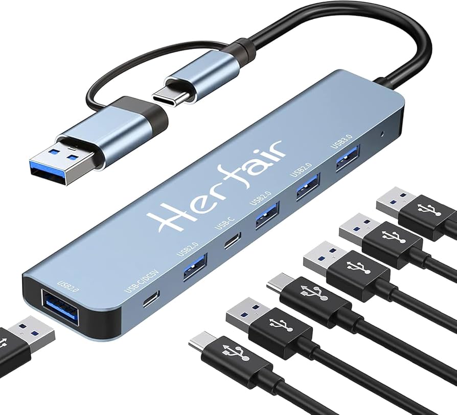 7 in 1 Multi functional usb c hub